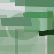 Abstract Green 3x5m
